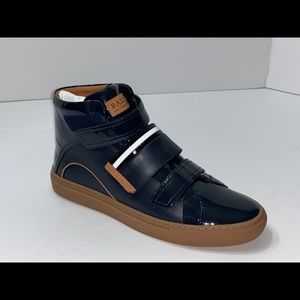 BALLY HERICK Mens Leather Sneaker Shoes 10.5 43.5